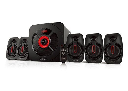 Mikado Md-730Bt Bluetooth Hoparlör 5+1-Mi̇kado Kktc