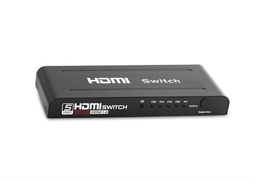S-Link Hdmi 1 Giriş 5 Çıkış Çoğaltıcı - Sl-Hsw65-S-Link Kktc