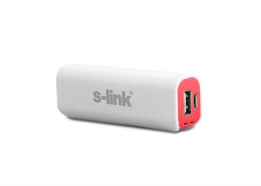 S-Link Ip-730 2400Mah Kırmızı Powerbank Şarj Aleti-S-Link Kktc