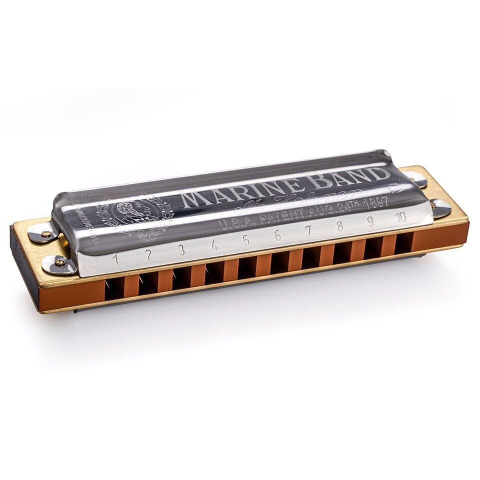 Hohner 125Th Anniversary Marine Band 1896 Harmonica