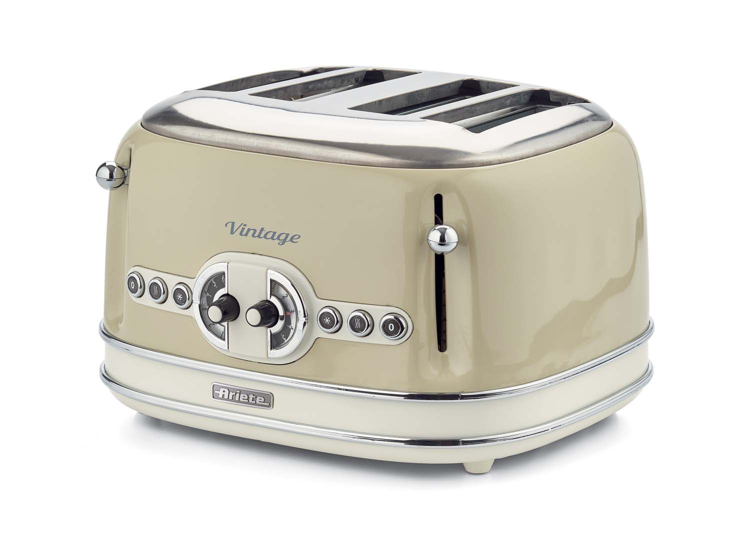 Ariete Vintage Ekmek Kızartma Makinesi 4 Dilim - Bej