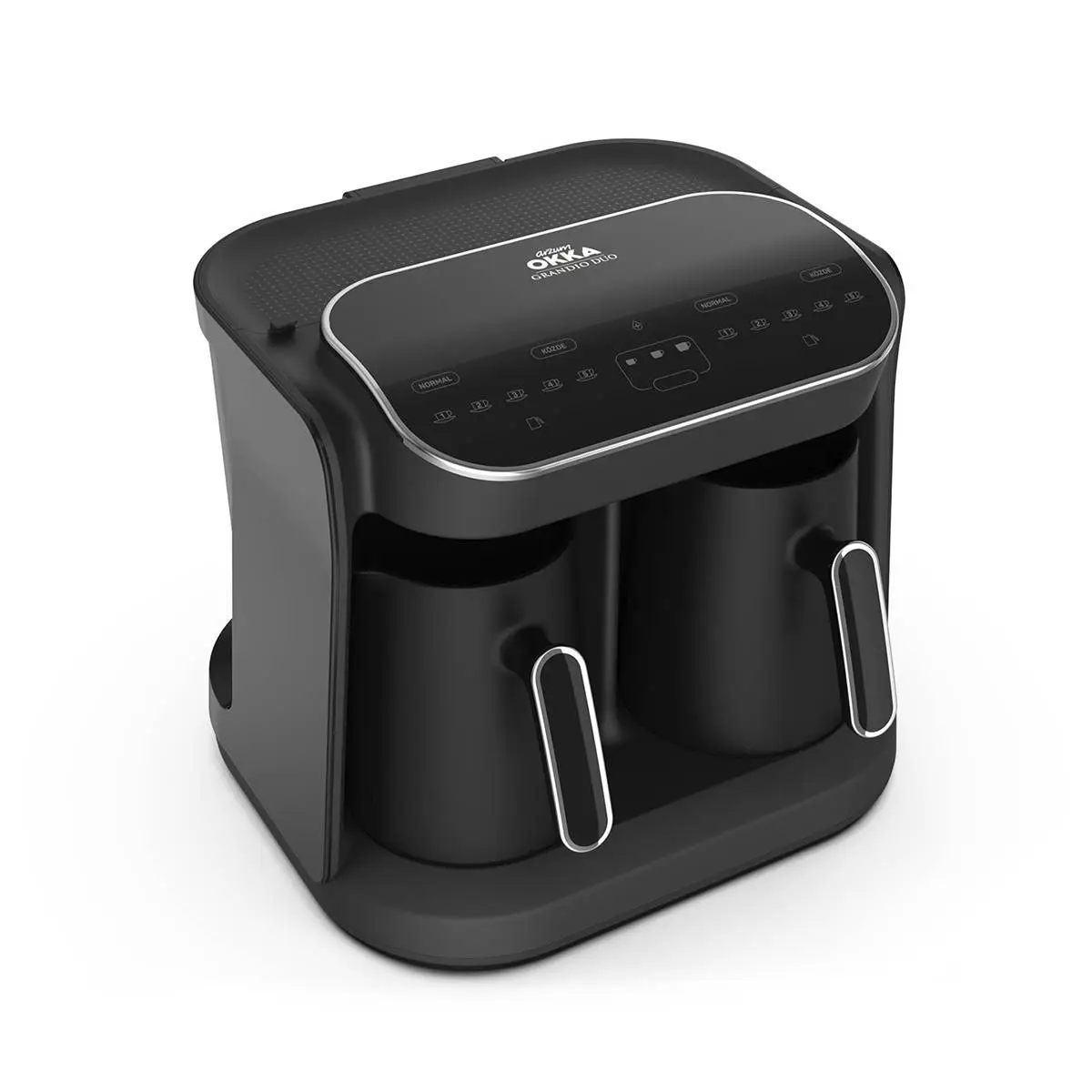 Ok007 K Okka Grandio Duo Turk Kahvesi Makinesi Krom Turk Kahvesi Makinesi Okka Ok007 K 1828 22 B Kktc - Online Alışveriş Bi Sipariş