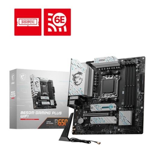 Anakart Msi B650M Gaming Plus Wifi Ddr5 Atx Am5 Kktc