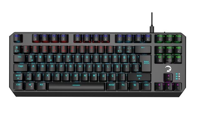 Klavye Gamepower Overlord Blue Switch 88 Tuş Mekanik Tr Layout Kktc