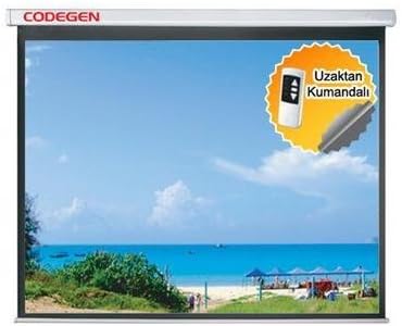 Projeksi̇yon Perdesi̇ Codegen Ex-24 240X200 Motorlu Kktc