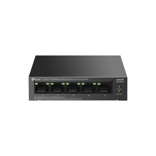 Switch Tp-Link Ls105Lp 5 Port 10/100 4 Port Poe 41W Kktc