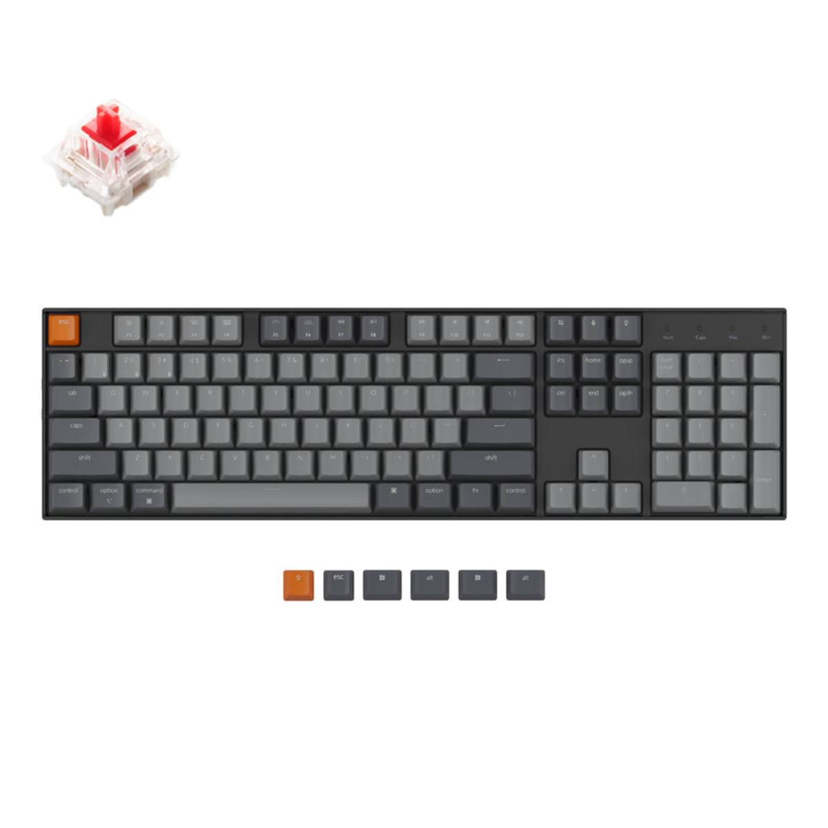 Keychron K10X-B1 Kablosuz Mekanik Oyun Klavyesi - Kktc Bi Sipariş - Teknoloji&Amp;Gt;Bilgisayar Parçaları&Amp;Gt;Oyuncu Aksesuarları&Amp;Gt;Oyuncu Klavyesi