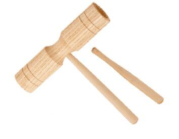 Tiger Power Rhythm Instruments Double Tone Block