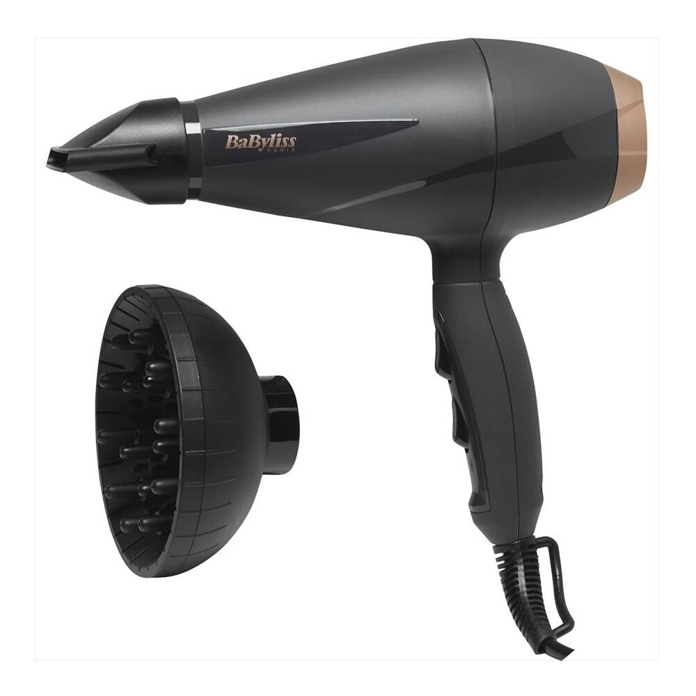 Saç Kurutma Makinesi Babyliss Smooth Pro 6709De Siyah/Pembe/Altın Saç Kurutma Makinesi Babyliss Smooth Pro 6709De Siyah/Pembe/Altın
