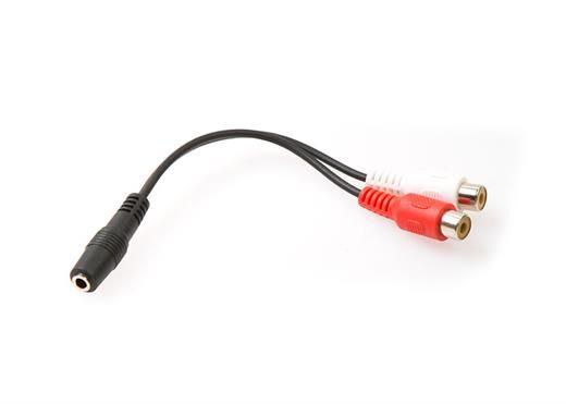 S-Link Sl-358 15Cm 3.5F To 2 Rca F Stereo Kablosu-S-Link Kktc S-Link Sl-358 15Cm 3.5F To 2 Rca F Stereo Kablosu-S-Link Kktc