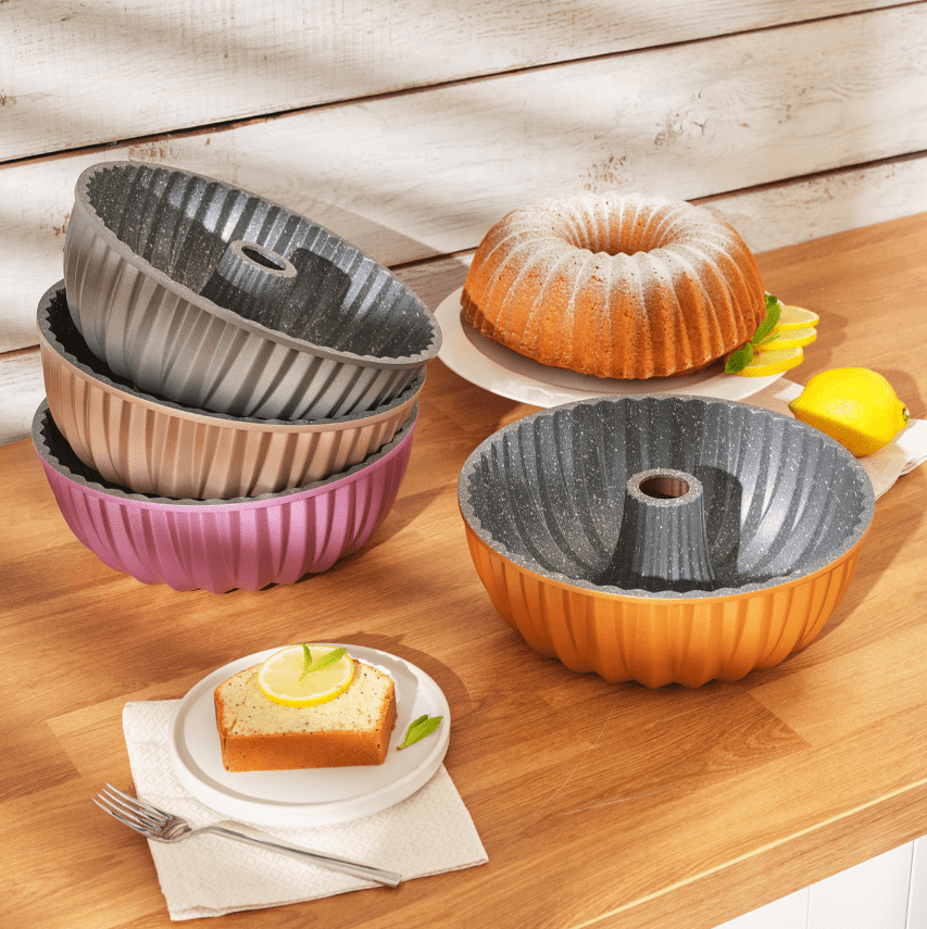 Ems Grıss Hardstone Kek Kalıbı R.gold - Görsel 1