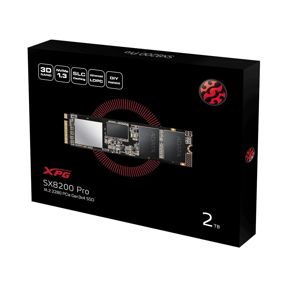 Ssd Xpg 2Tb Sx8200Pro M.2 Asx8200Pnp-2Ttc Nvme 3500/3000 Kktc Ssd Xpg 2Tb Sx8200Pro M.2 Asx8200Pnp-2Ttc Nvme 3500/3000 Kktc