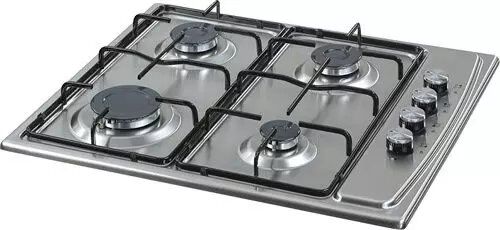 Kumtel/Silver Ankastre İnox Ocak Emniyet Sistemli Lx-410Bf - Görsel 1