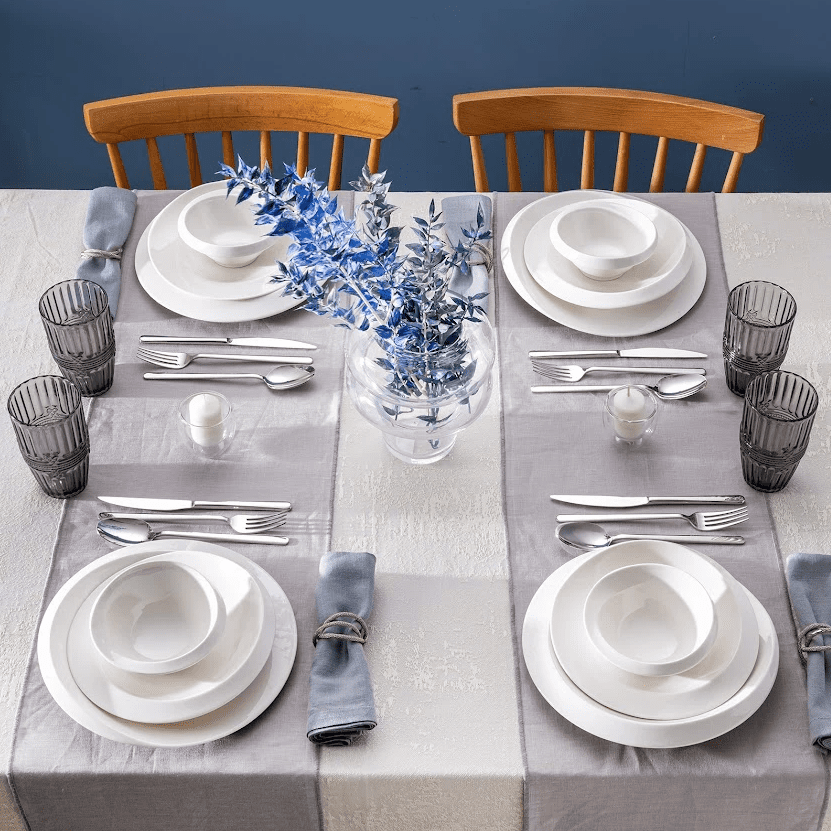 Emsan Evren 18 Prç 6 Kişilik Ymt, Beyaz - Görsel 1