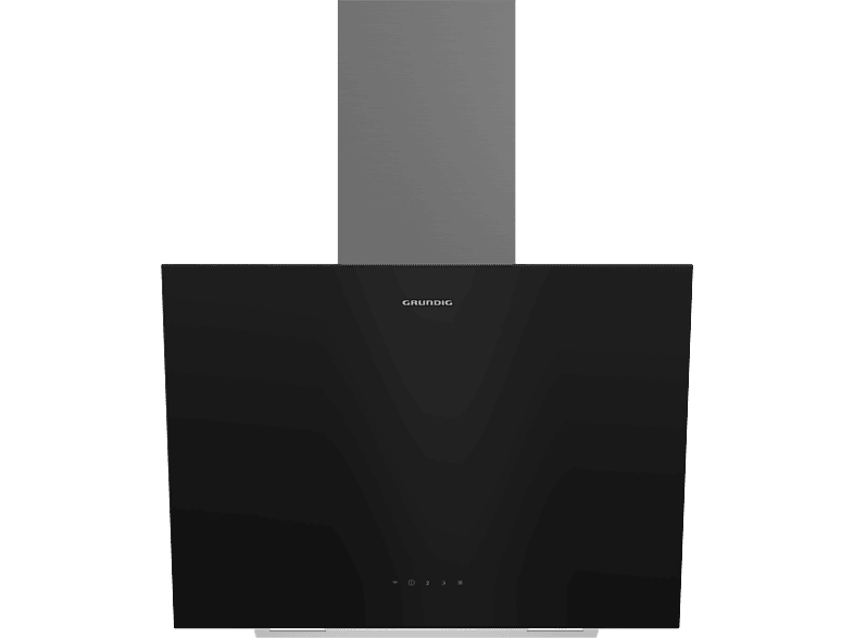 Gdsp 2474 Bb Grundig Siyah Y Tipi Cam Davlumbaz - Görsel 1