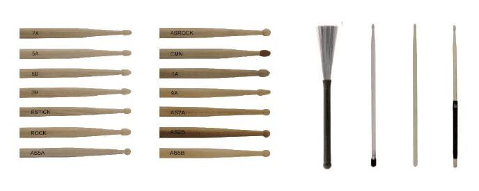 Tiger Power Drum Stick With Handle Tiger Power Drum Stick With Handle