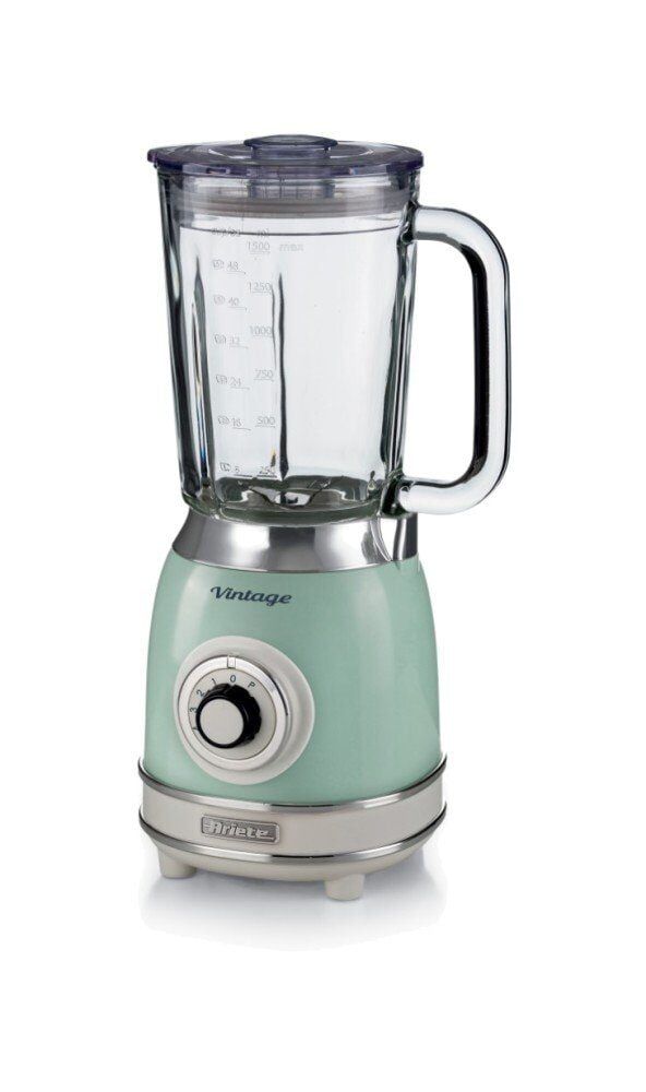 Ariete Vintage Blender Cam Hazneli 1000 Watt - Yeşil Enerji Verici Bir Smoothie