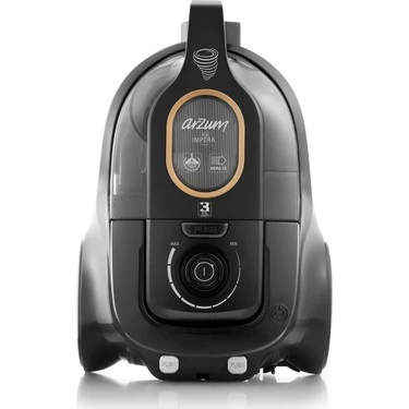 Arzum Impera Cyclone Filtreli Elektrikli Süpürge - Siyah - Görsel 1