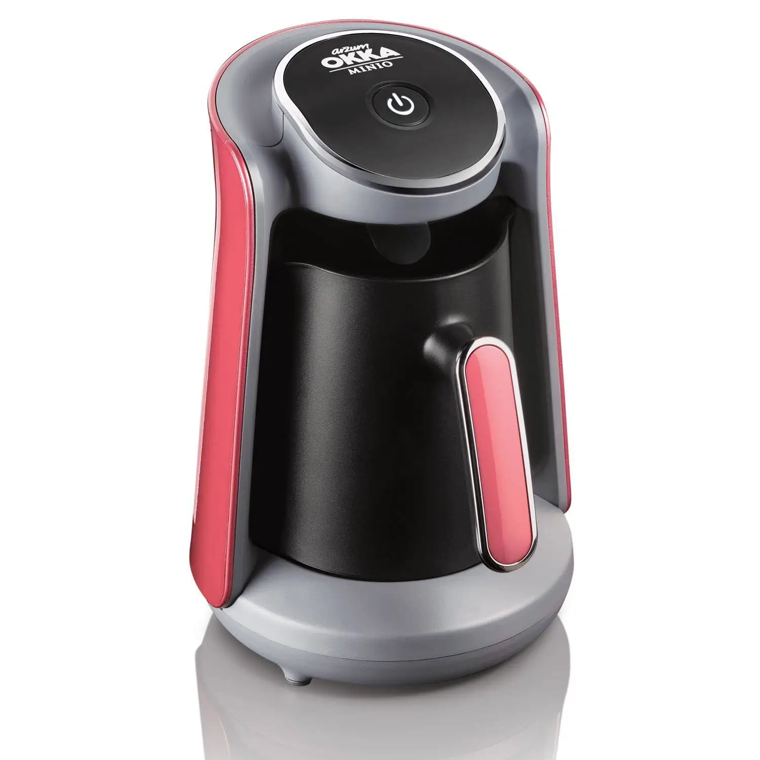 Mc4B1Nc4B1O-Pembe Arzum Okka Minio Türk Kahvesi Makinesi - Mercan - Görsel 1