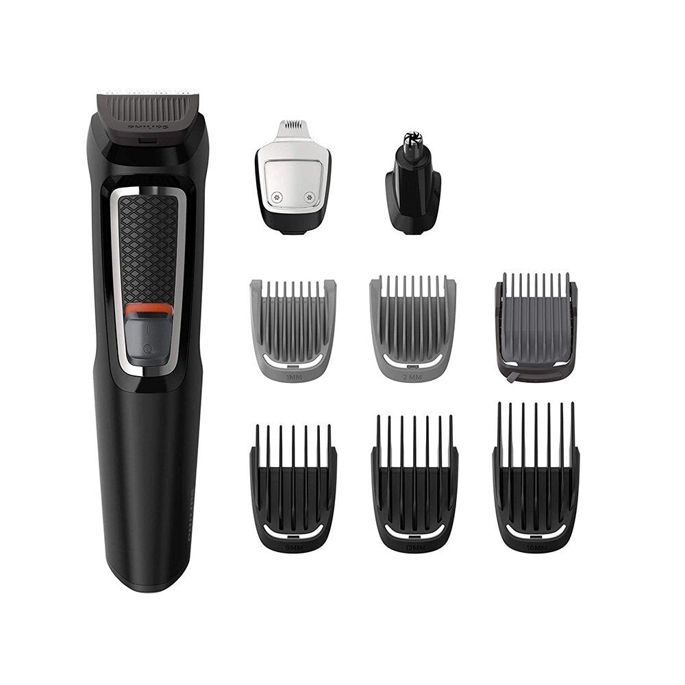 Philips Multigroom Serisi 3000 Mg3740/15 Siyah/Gri Saç Kesme Makinesi Philips Multigroom Serisi 3000 Mg3740/15 Siyah/Gri Saç Kesme Makinesi