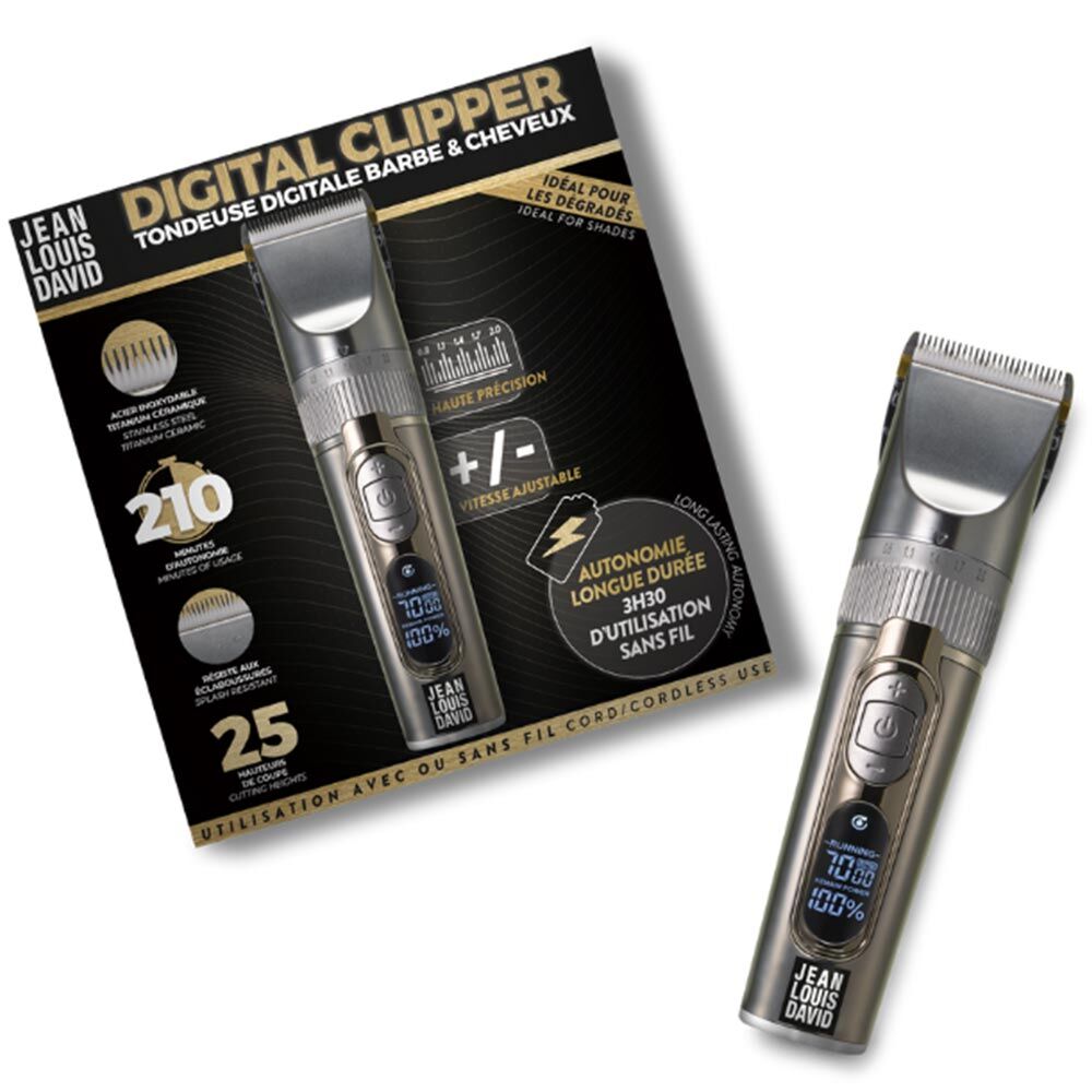 Saç Kesme Makinesi Jean Louis David Tondeuse Digital 39961 Altın Saç Kesme Makinesi Jean Louis David Tondeuse Digital 39961 Altın