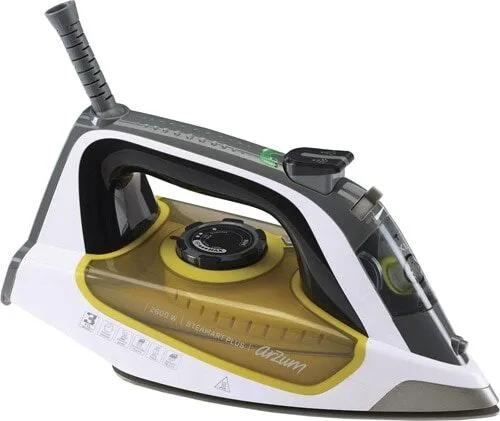 Arzum-Ar691-Steamart-Plus-2600-W-Z Arzum Steamline Serami̇k Tabanli Ütü - Sari - Görsel 1