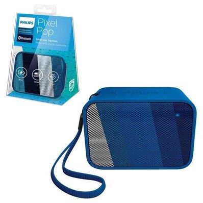 Philips Bt110A/00 Mavi Bluetooth Hoparlör-Philips Kktc Philips Bt110A/00 Mavi Bluetooth Hoparlör-Philips Kktc