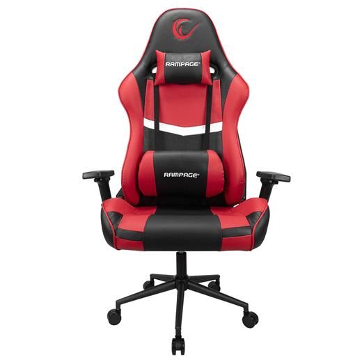 Rampage Kl-R56 3D Kol Siyah/Kırmızı Oyuncu Koltuğu-Rampage Kktc Rampage Kl-R56 3D Kol Siyah/Kırmızı Oyuncu Koltuğu-Rampage Kktc