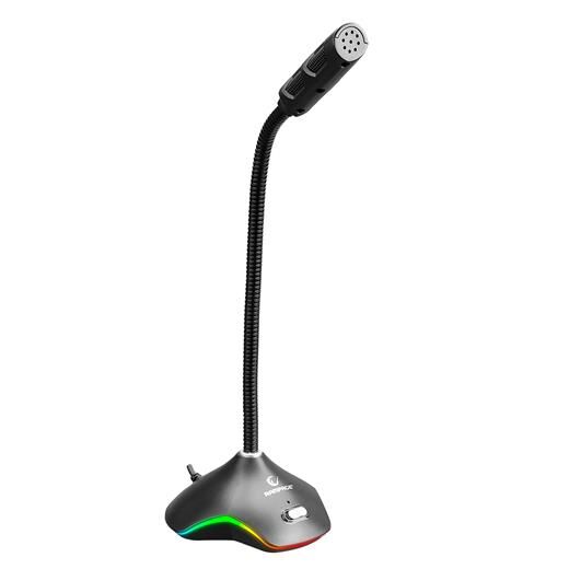 Rampage Rmx-M7 Python Siyah/Kırmızı Gaming Oyuncu Mikrofon-Rampage Kktc