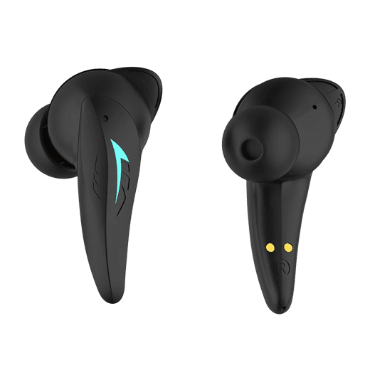 Rampage Clutch T01 Siyah 4 Mikrofonlu Bluetooth V5.3 Tws Kulaklık-Rampage Kktc