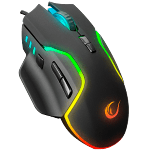 Rampage Miracle M2 Usb Siyah 8 Tuşlu Rgb 7200Dpi Oyuncu Mouse-Rampage Kktc Rampage Miracle M2 Usb Siyah 8 Tuşlu Rgb 7200Dpi Oyuncu Mouse-Rampage Kktc