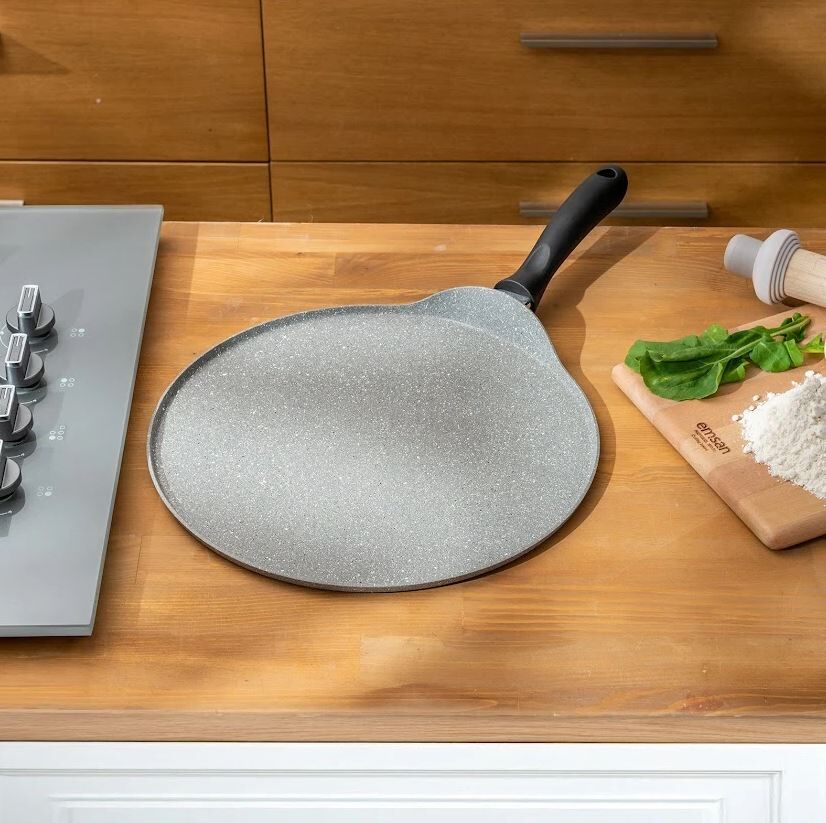 1000230592001 Emsan Rosa Granit Gözleme Tavası, 34 Cm - Görsel 1