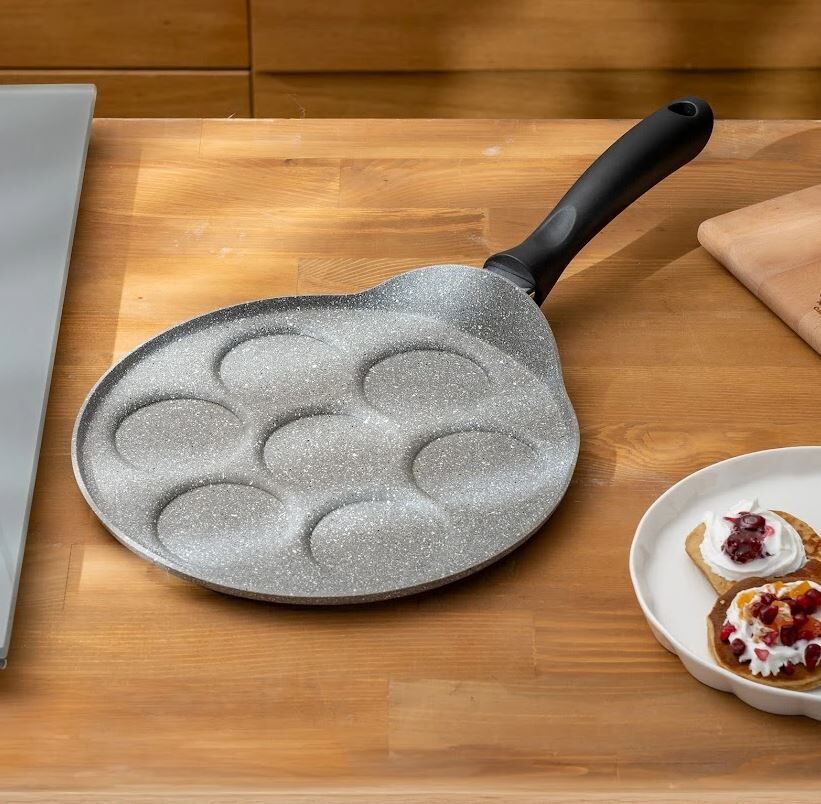 1000230593001 Emsan Rosa Granit Pankek Tavası, 26 Cm - Görsel 1