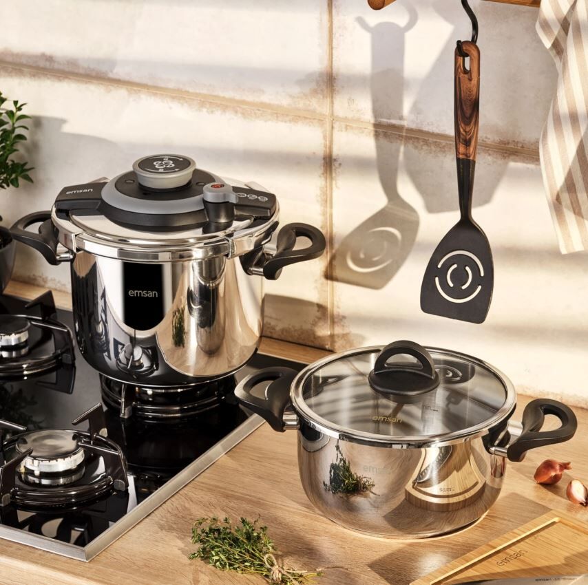 60015012787 Ems Vera 4+6 Lt Siyah Düdüklü - Görsel 1