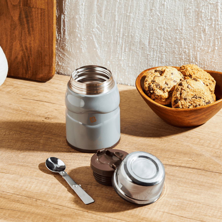 60015013080 Emsan Smart Yiyecek Termosu, 500 Ml, Gri - Görsel 1