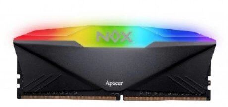 Bellek Apacer Nox Rgb Aura Black 8Gb 3200Mhz Cl16 Ddr4 Gamıng Kktc Bellek Apacer Nox Rgb Aura Black 8Gb 3200Mhz Cl16 Ddr4 Gamıng Kktc