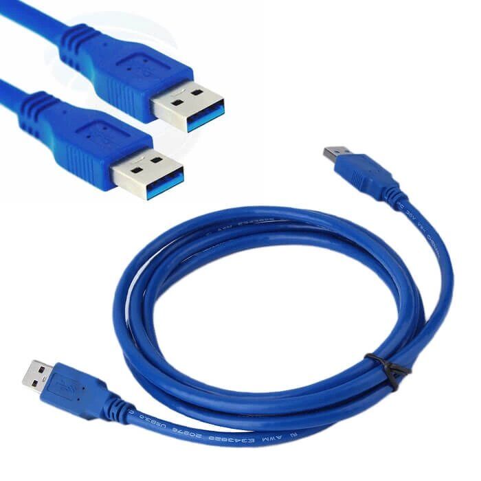 Kablo Usb 3.0 Type A Male To Male - E/E 3 Mt Kktc Kablo Usb 3.0 Type A Male To Male - E/E 3 Mt Kktc