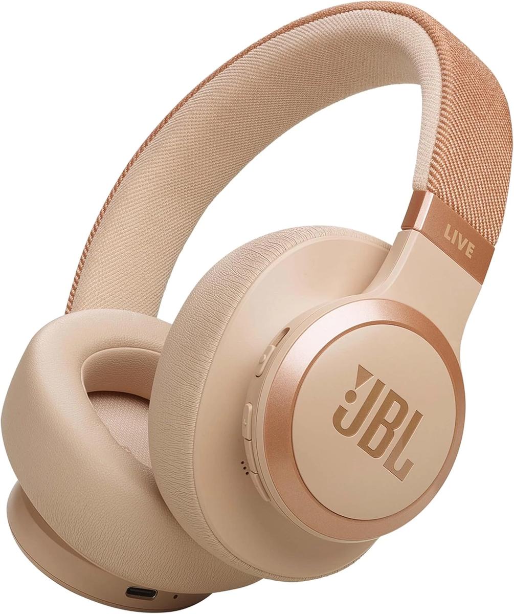 Kulaklık Jbl Lıve 770Bt Nc Bluetooth Gold Kktc Kulaklık Jbl Lıve 770Bt Nc Bluetooth Gold Kktc