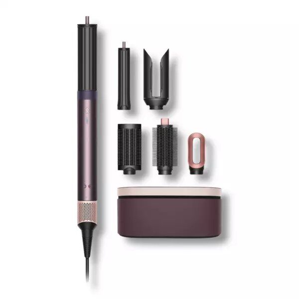 St06408_1 Dyson Airwrap Co-Anda2X Straight+ Wavy Hs09 Jasper Plum - Görsel 1