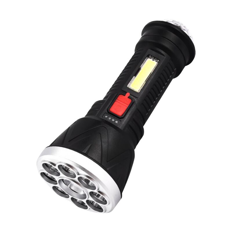 21496 Pm 9+1 Ledli Mini Disko Toplu Şarjlı El Feneri 21496 Pm 9+1 Ledli Mini Disko Toplu Şarjlı El Feneri