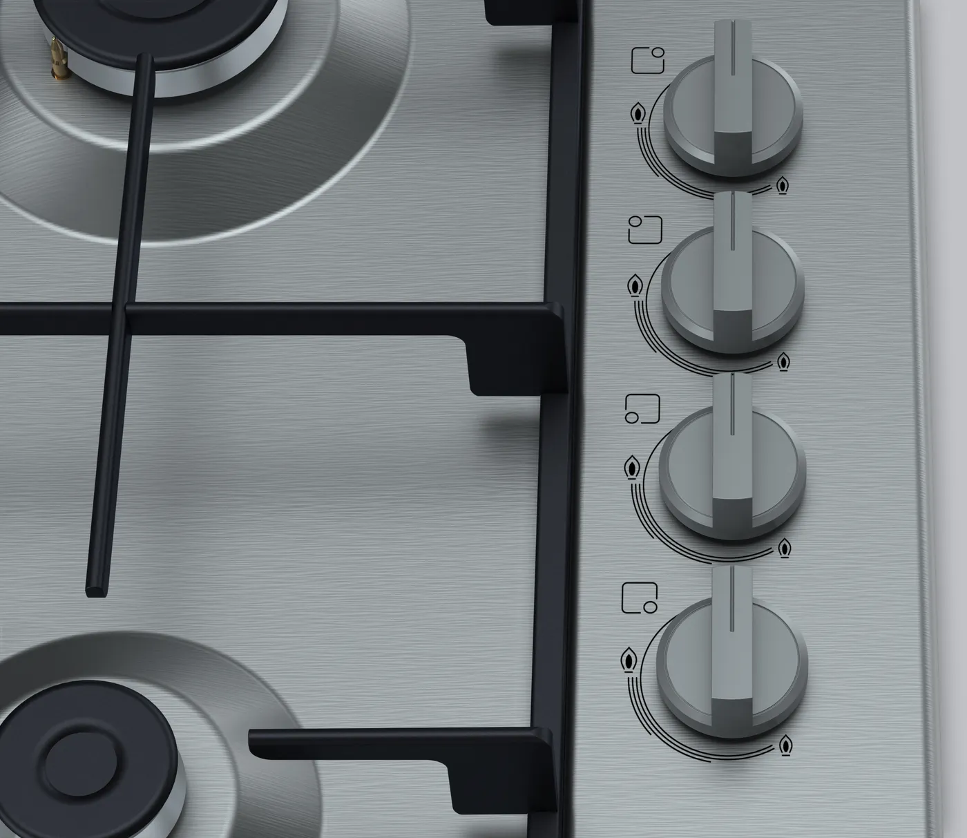 Bosch Pbp6C5B62Q-Seri | 2 Gazlı Ocak 60 Cm Paslanmaz Çelik - Görsel 1