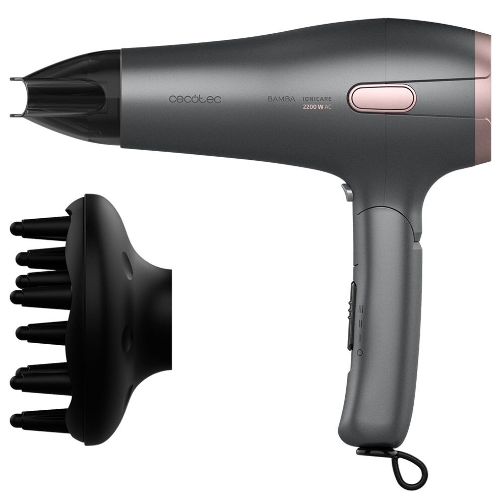 Saç Kurutma Makinesi Cecotec Bamba Ionicare 5250 Easy Collect Pro 04239 Gri