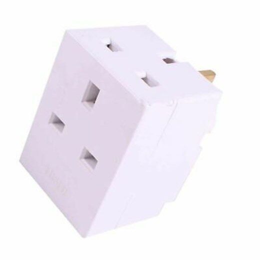 Omega 13 Amp 3 Yollu Pri̇z Çoğaltici Adaptör-Omega Kktc