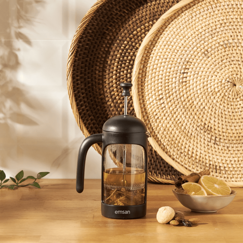 60015012686 Emsan Sımple French Press 600 Ml - Görsel 1