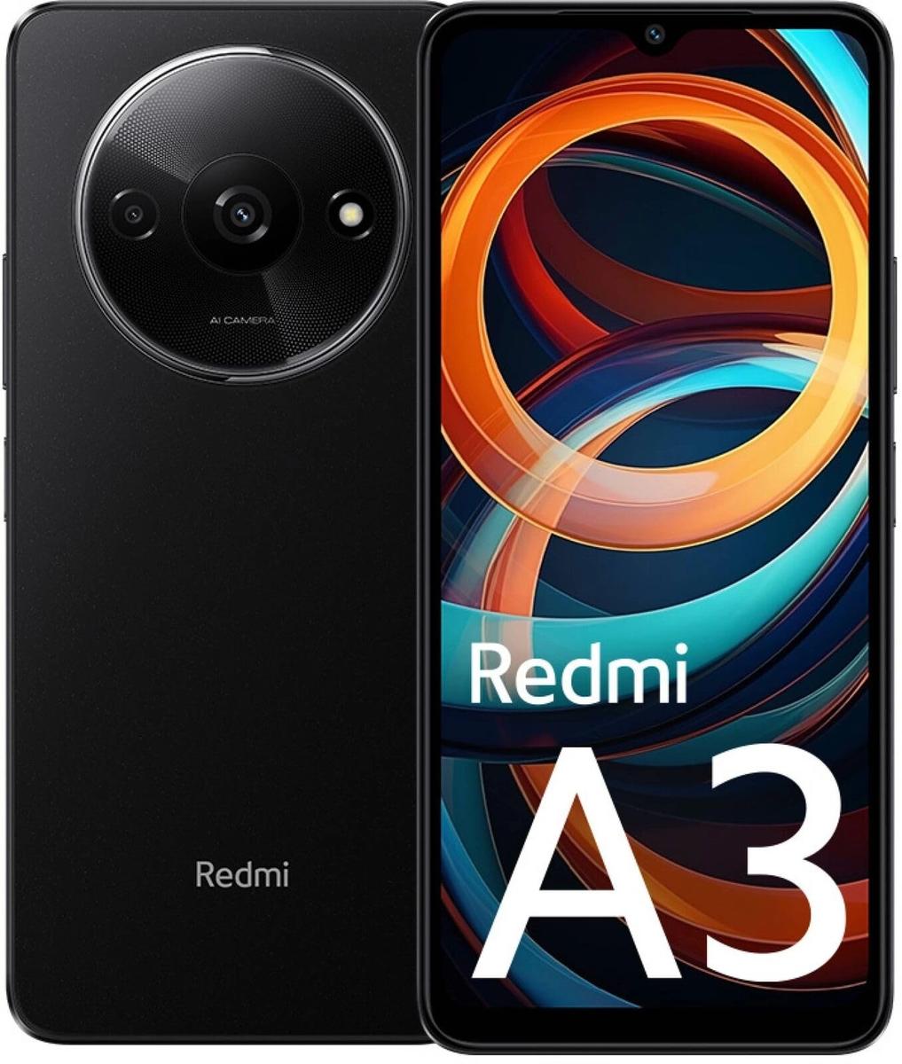 Telefon Xıaomı Redmı A3 Mıdnıght Black 4Gb Ram 128Gb Kktc