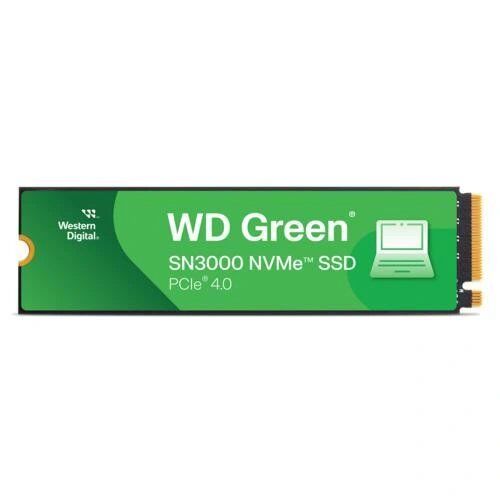 Ssd Wd 500Gb Green Sn3000 M.2 Nvme Wds500G4G0E 5000/4000 Mb/S Kktc