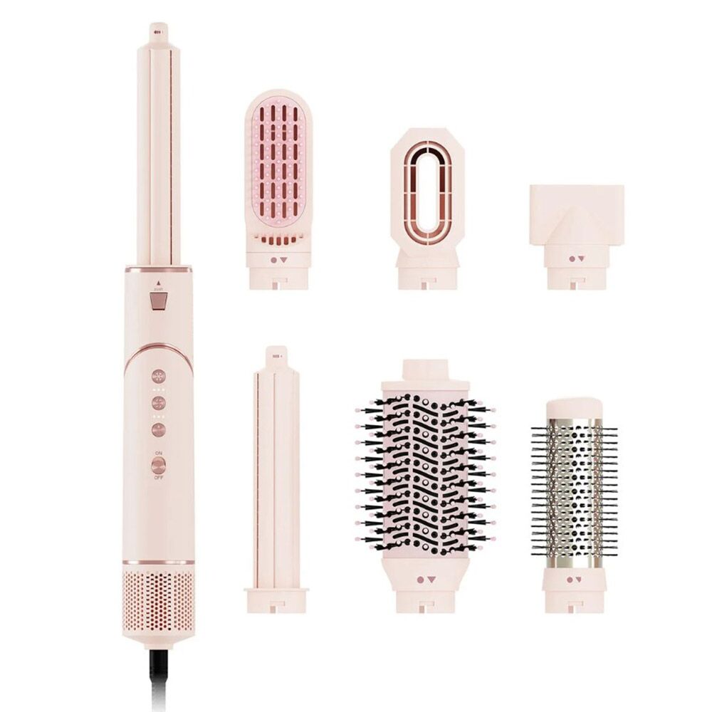 Saç Maşası Ve Şekillendirici (Fırça) Beautifly Sıcak Hava Multistilist Stylebliss Gül