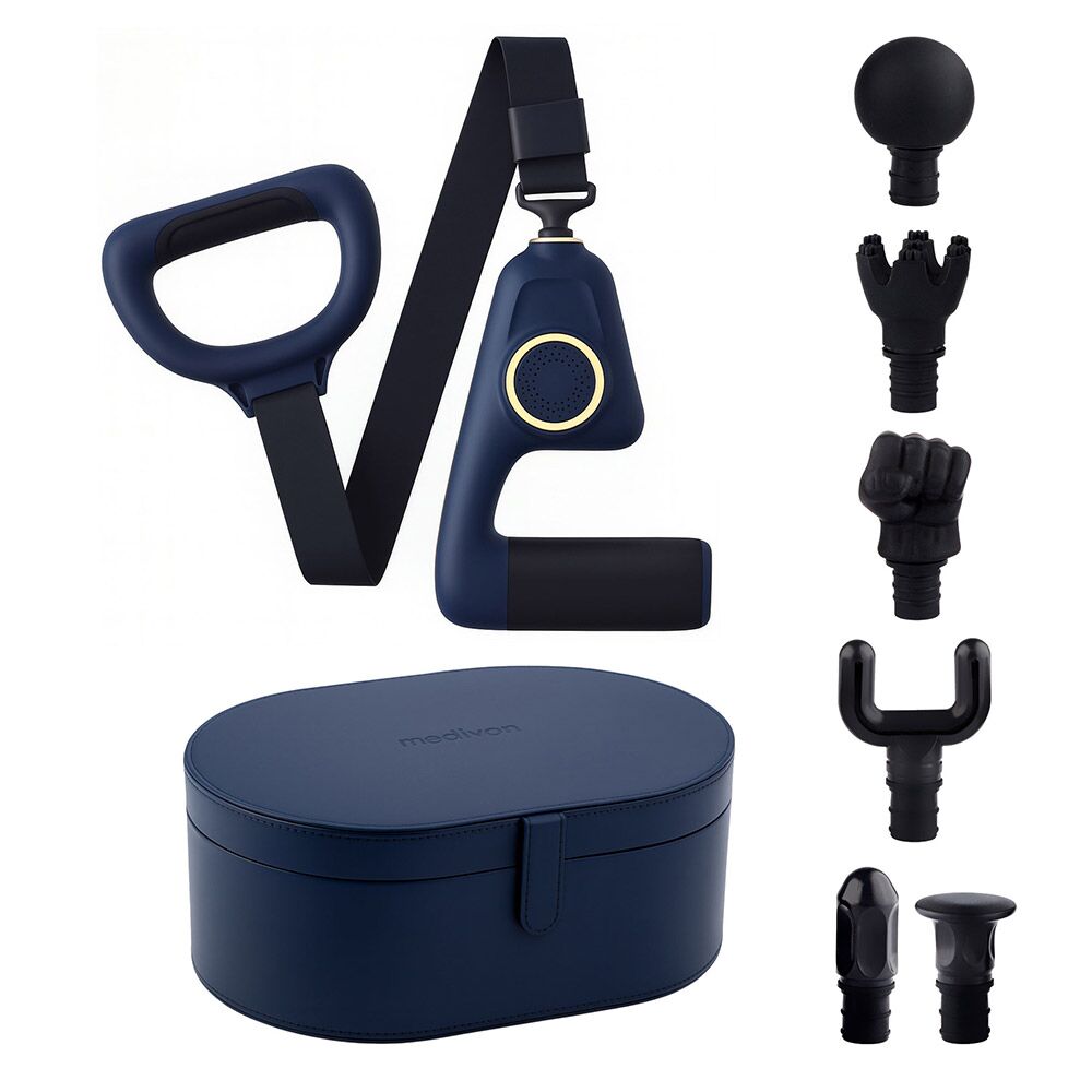 Vücut Tabancası Masaj Aleti Medivon Viprime Mavi