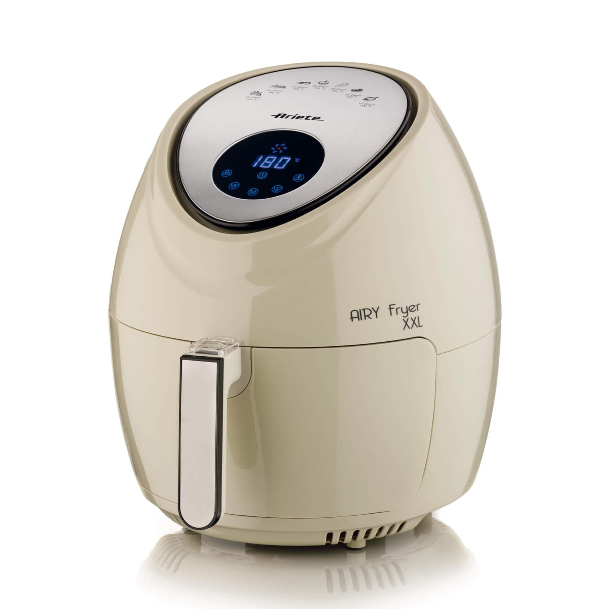 Ariete Xxl Airy Fryer. Hava Fritözü / Fırın. Digital Ekran. 5.5 Lt Kapasite. 1800W. 200C Isı