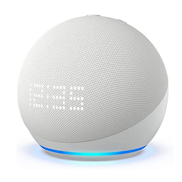 Amazon Echo Dot 5 Akıllı Hoparlör Saat Ve Alexa Ile